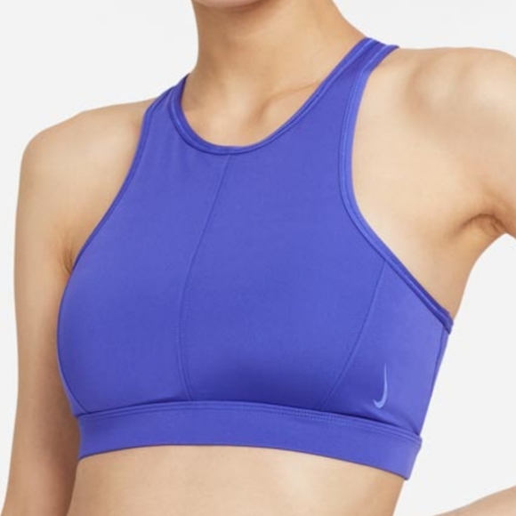 Nike Yoga XXL, L, XS Dri-FIT Swoosh High- Neck Sports Bra- Large - Picture 9 of 9